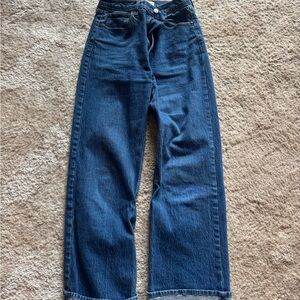 Abercrombie & Fitch Dark Blue Flare Jeans